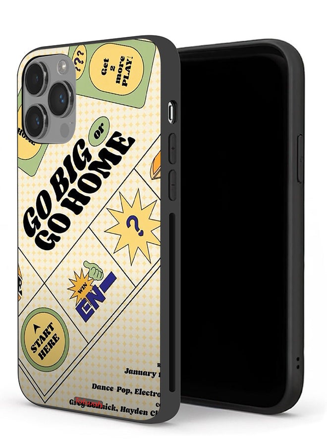 Tolwak Apple iPhone 14 Pro Protective Case Go Big Or Go Home - Image 1