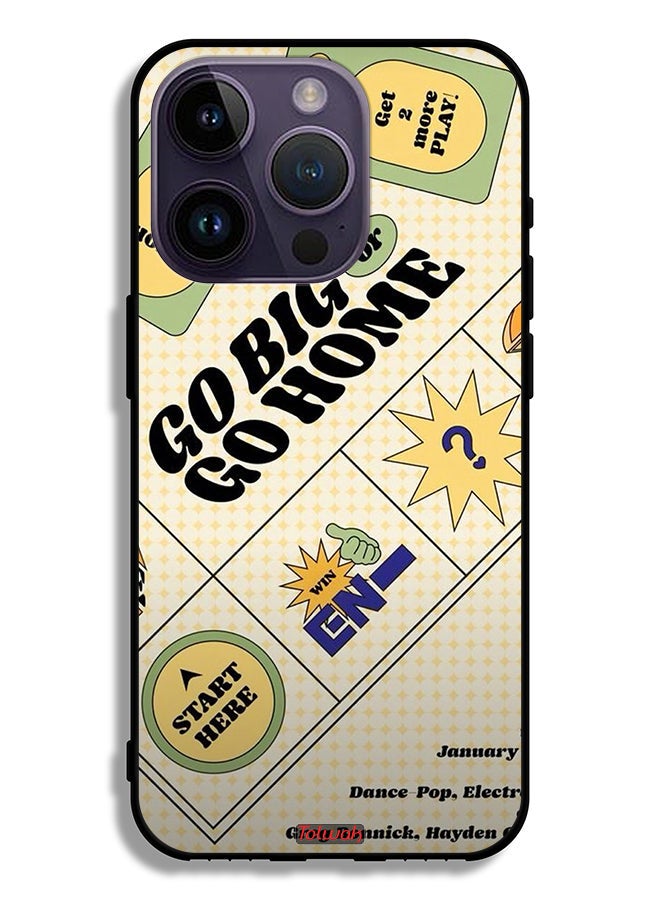 Tolwak Apple iPhone 14 Pro Protective Case Go Big Or Go Home - Image 2