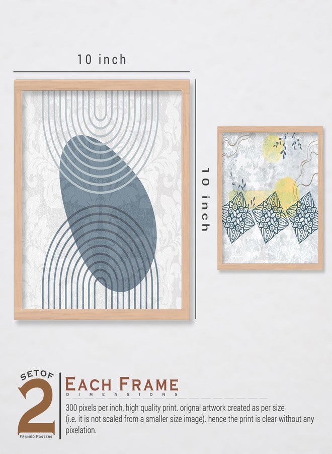 ARTELLY Modern Art Paintings Set of 4 Framed Paintings for Wall Decoration, Bedroom - Decorative Frame For Wall Decor Posters for Living Room - Big Size Wall Paintings Home Gifts Items (Art Deco, 5) - Image 3