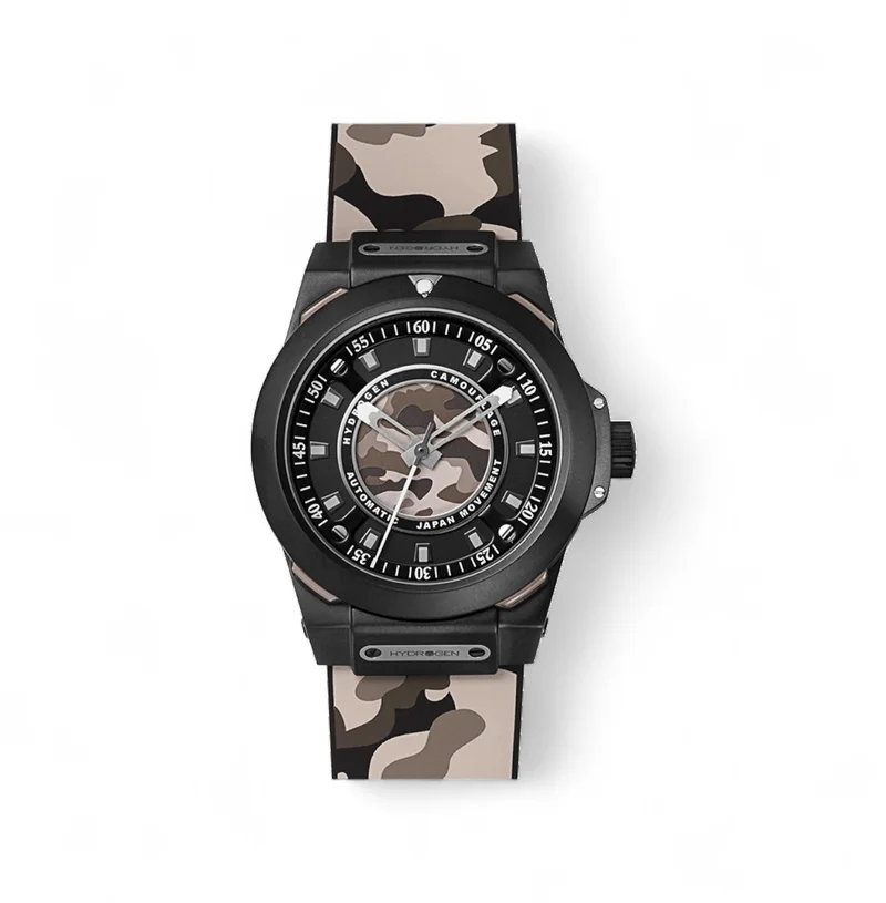 Hydrogren Sportivo Black-Brown Camo Watch