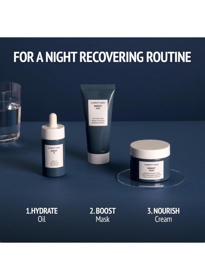 Comfort Zone [ comfort zone ] Renight Cream Complete Silicone-Free Restorative Night Cream for All Skin Types with Hyaluronic Acid Vitamin E, Floral and Softly Woody, 2.09 Fl Oz - Image 5