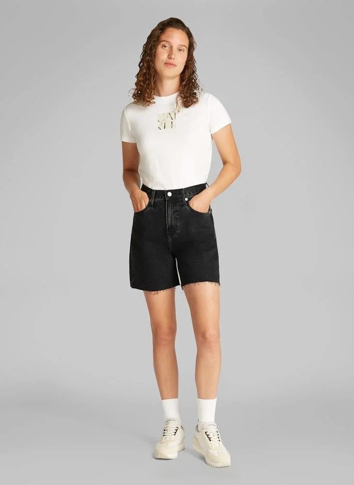 Calvin Klein Jeans High Waist Shorts