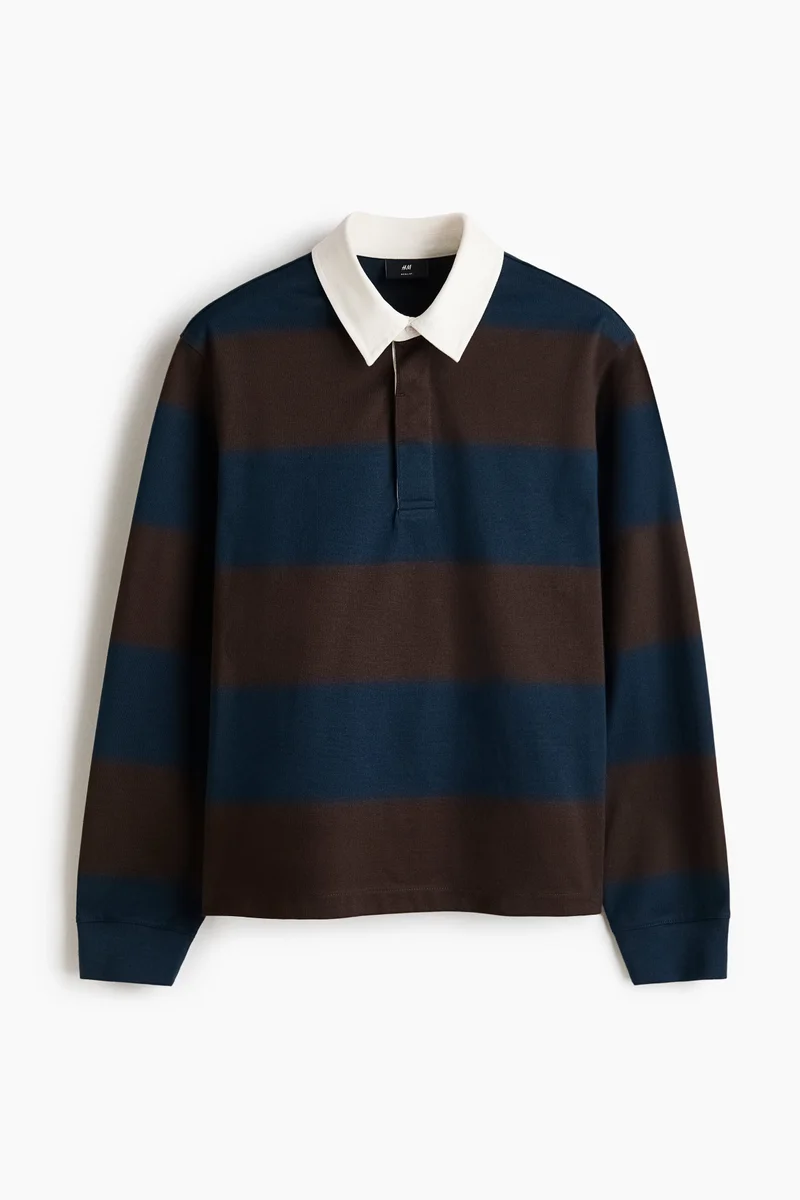 Regular Fit Cotton rugby shirt