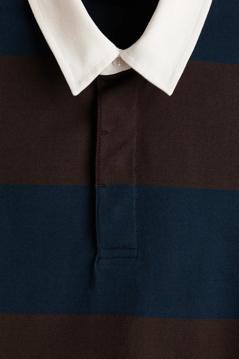 H&M Regular Fit Cotton rugby shirt