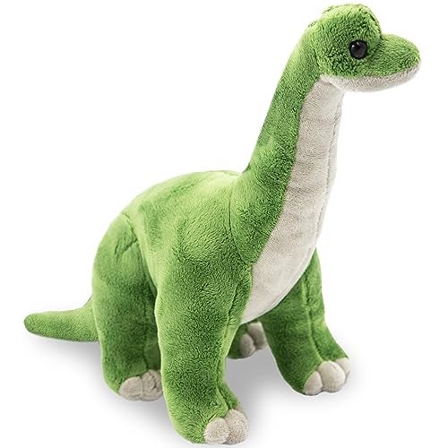 ArtCreativity Big Cozy Plush Brachiosaurus Dinosaur Soft and Cuddly Stuffed Animal Pillow Cute Standing Design Nursery Decoration idea Great Gift for Boys Girls Toddlers Babies - Image 1