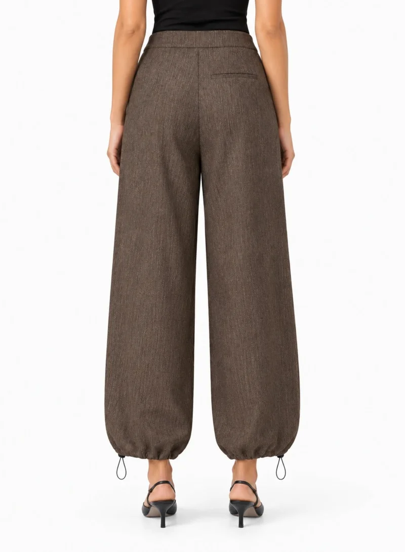 فيرو مودا Women's VMKYLAN High-Waist Balloon Pant Woven