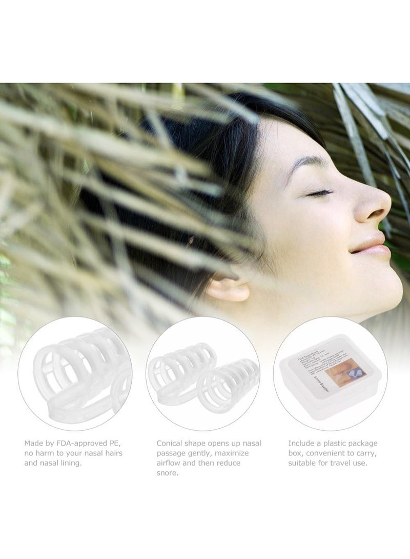 Free Nose Clip for Men and Women – Anti-Snoring Nasal Breathing Aid Device, Comfortable Stop Snoring Sleep Aid for Improved Airflow and Better Night Sleep - Image 4