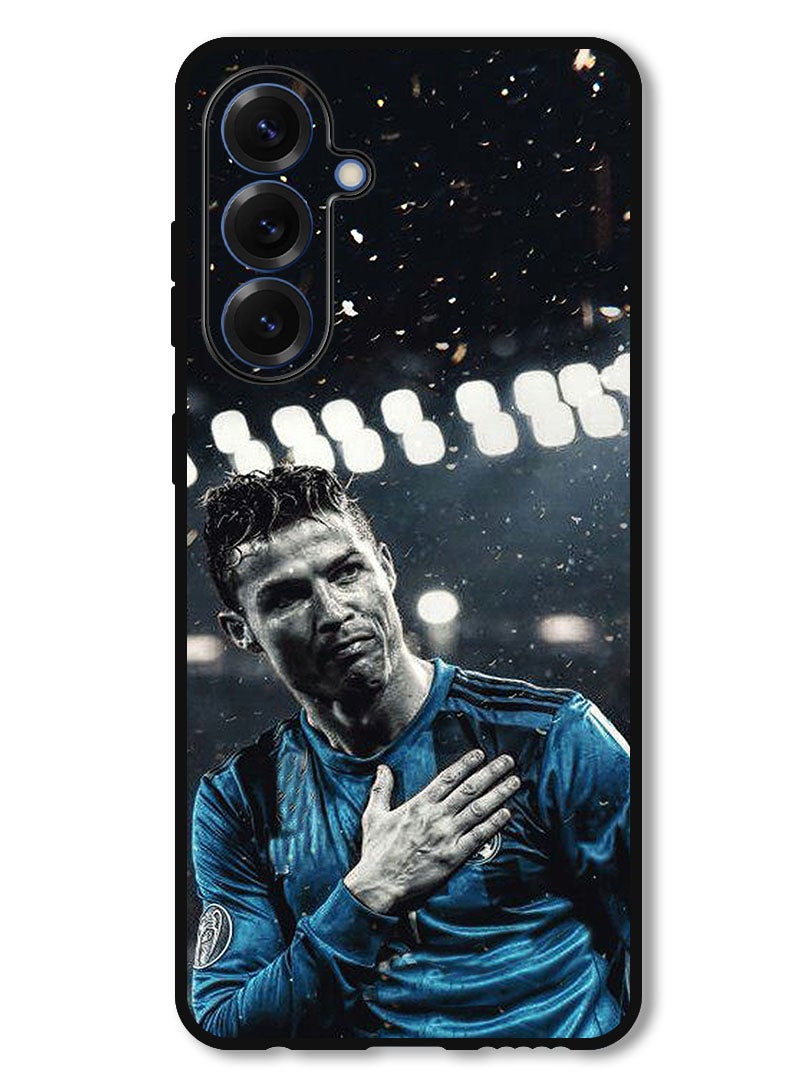 Theodor Protective Case Anti Scratch Shock Proof Bumper Cover For Samsung Galaxy S25 Plus Ronaldo Thanking - Image 1