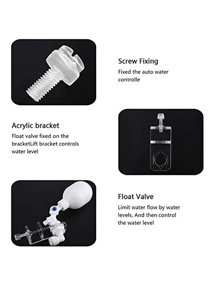 Y&D SYOSI Float Ball Valve, Aquarium Auto Water Filler Level Controller for Fish Tank Adjustable Valve Top-Off System - Image 5
