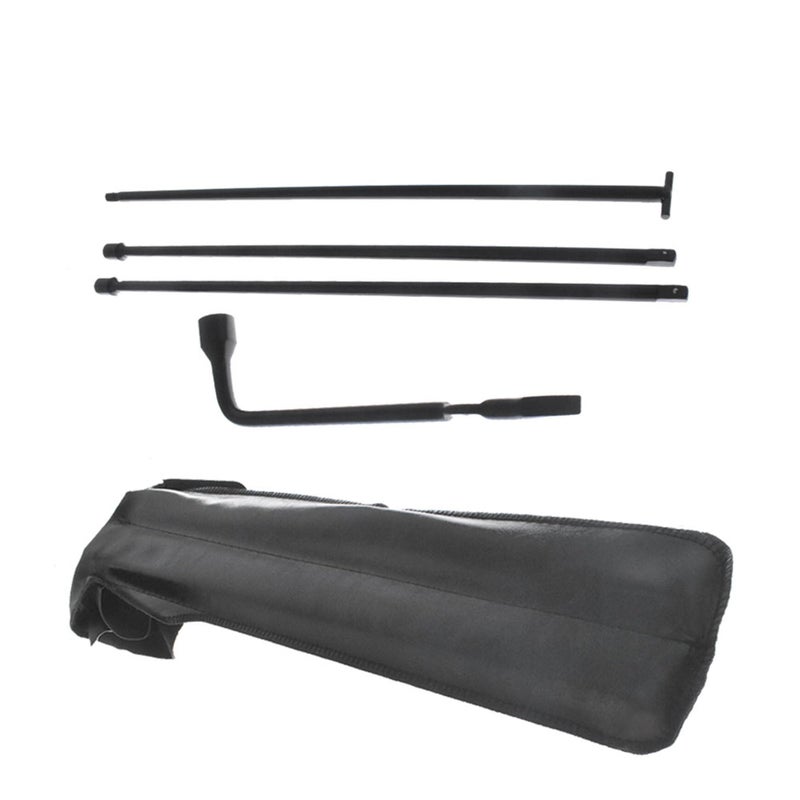 Silscvtt Spare Tire Tool Kit Service Jack Spare Lug Wrench Tire Kit Replacement for 2005 2014 Nissan Frontier