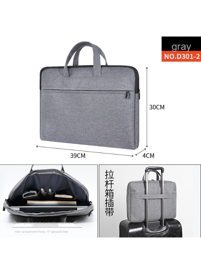 Designer Men's Briefcase with High-End Design and Large Capacity
