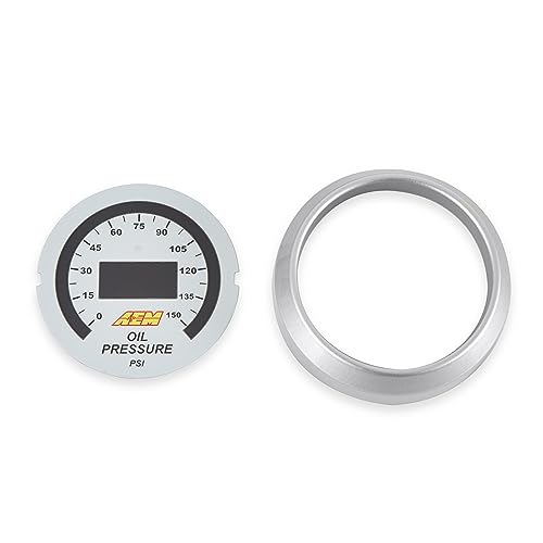 AEM 30-4407 0-150 PSI Oil Pressure Gauge - Image 3