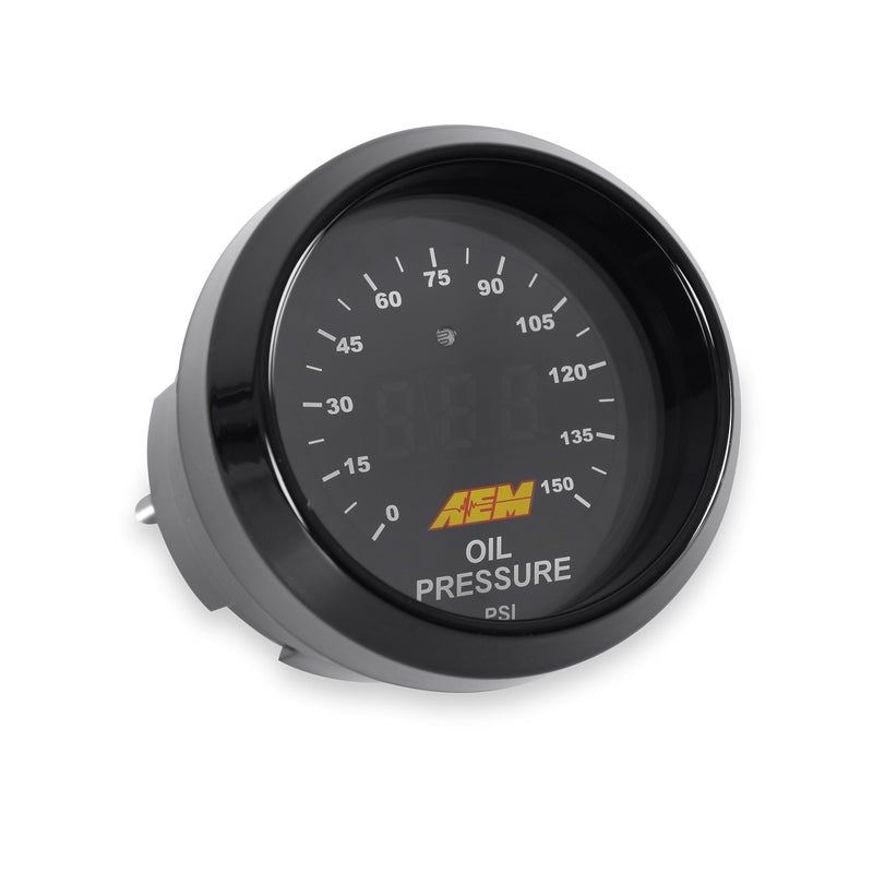 AEM 30-4407 0-150 PSI Oil Pressure Gauge - Image 5