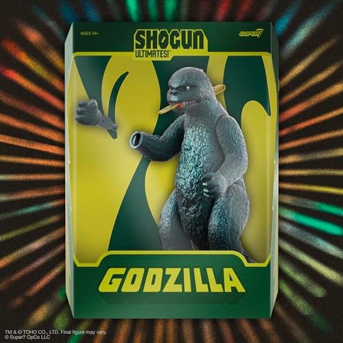 Super7 سوبر7 ULTIMATES! توهو شوجن غودزيلا (أخضر معدني هاواي) - 8" تمثال غودزيلا مع ملحقات من أفلام الوحوش الكلاسيكية - Image 5