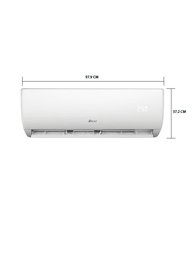 Oscar - Oscar 1.5 Ton Split Air Conditioner, 18,000 BTU, Cooling Only, Rotary Compressor, R410A – OS12TCSINV - Image 1