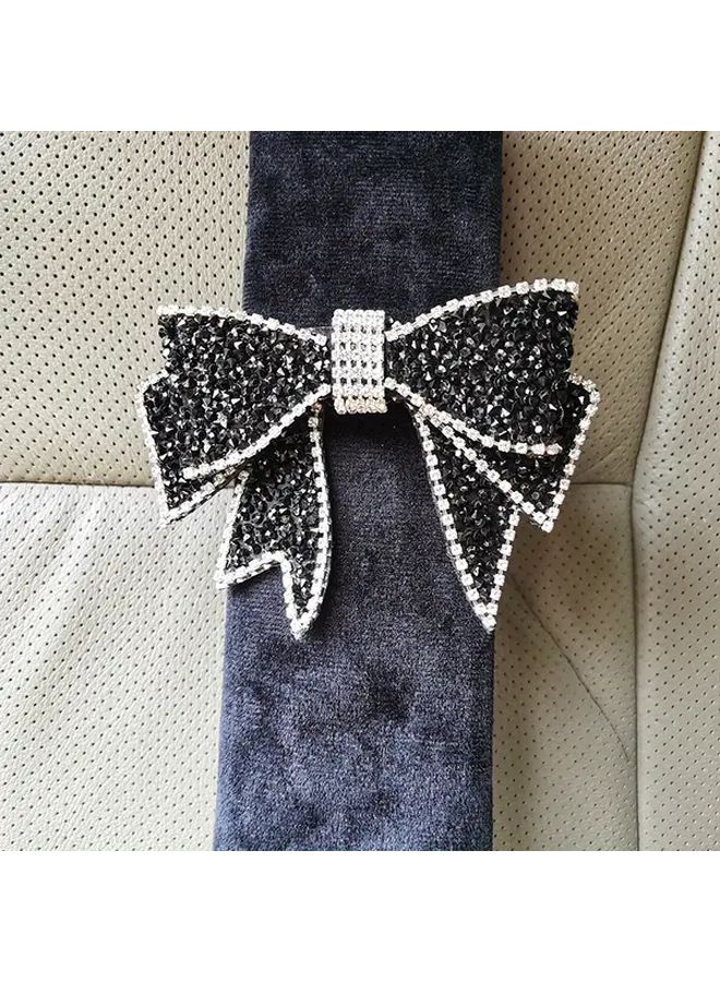 1 Pc Half Knot Car Seat Belt Shoulder Pads Decorative Women Car Interior Accessory - Image 4