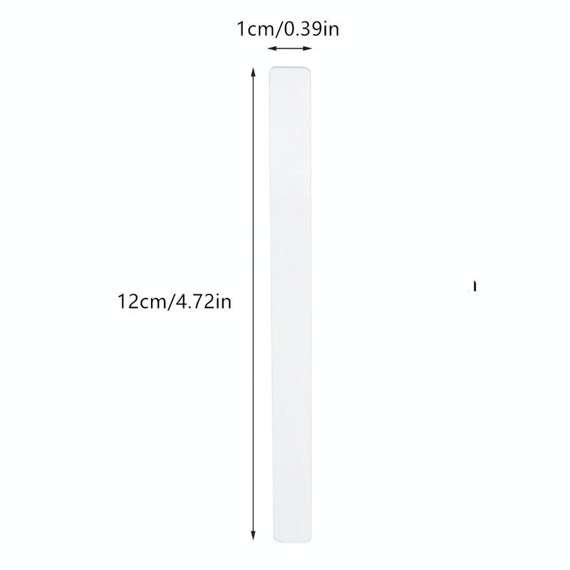 10 Pcs Acrylic Transparent Outdoor Plant Labels Blank Diy Garden Vegetable Classification Identifier Tags - Image 3