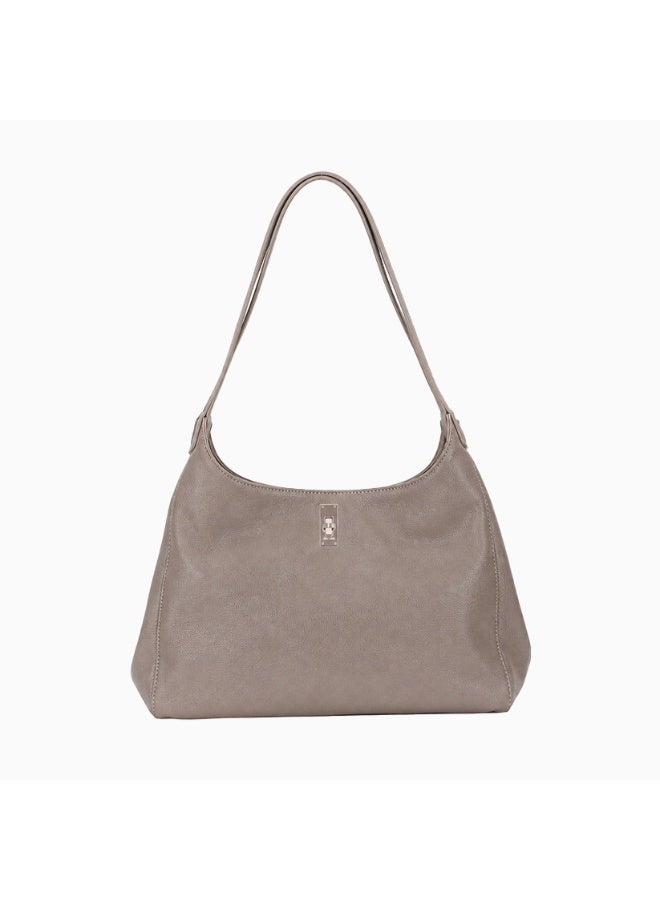 David Jones Leather handbag and shoulder bag made by france- The new 2026 hobo bag for women- Modern loos style bag with lock model cm7695 - Image 2