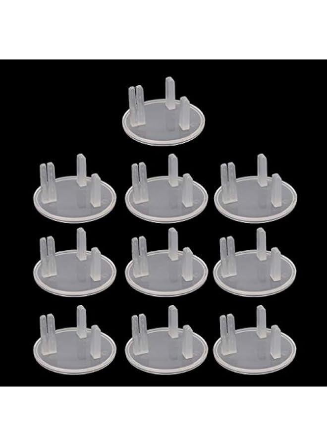 Safety Plug Protector,10 Pcs UK Power Socket Cover Plugs Baby Electric Sockets Outlet Plug Kids Electrical Safety Protector Sockets Protection  - Image 1