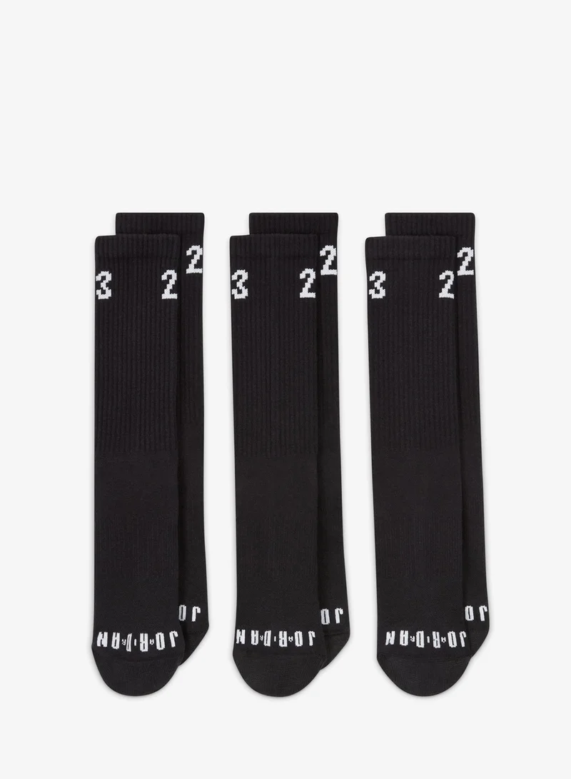 Jordan 3 Pack Jordan Essential Crew Socks