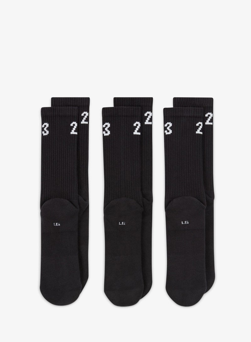 جوردن ثلاث جوارب جوردان أساسية برقبة دائرية - Image 3