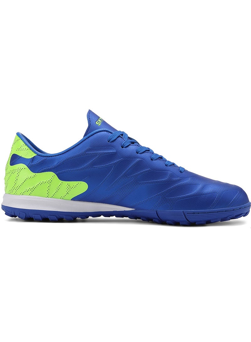 Sky View SKY VIEW Men's And Women's Soccer Shoes Football Cleats Outdoor  Lace-Up Non-Slip Spikes IC/IN Boots Wide Training Sneaker  - Image 2