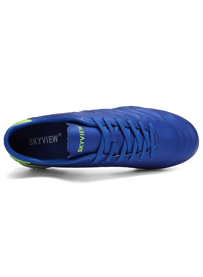 Sky View SKY VIEW Men's And Women's Soccer Shoes Football Cleats Outdoor  Lace-Up Non-Slip Spikes IC/IN Boots Wide Training Sneaker  - Image 5