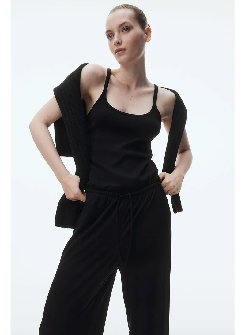 H&M Wide drawstring trousers