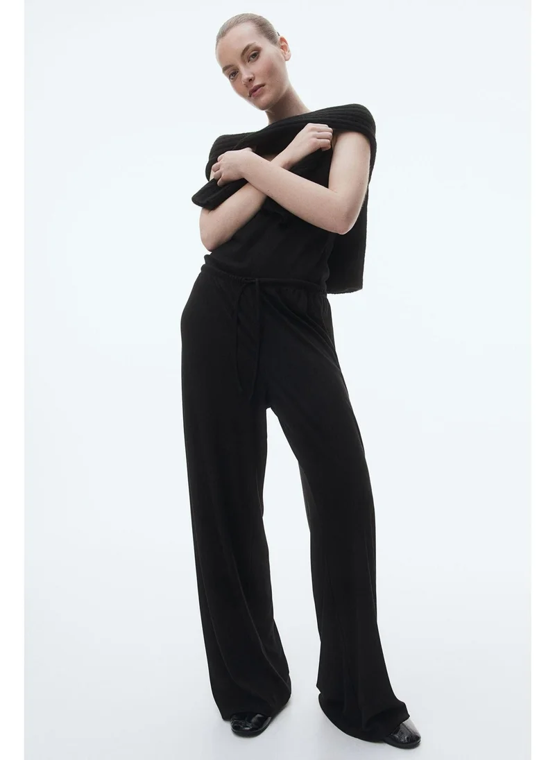 H&M Wide drawstring trousers