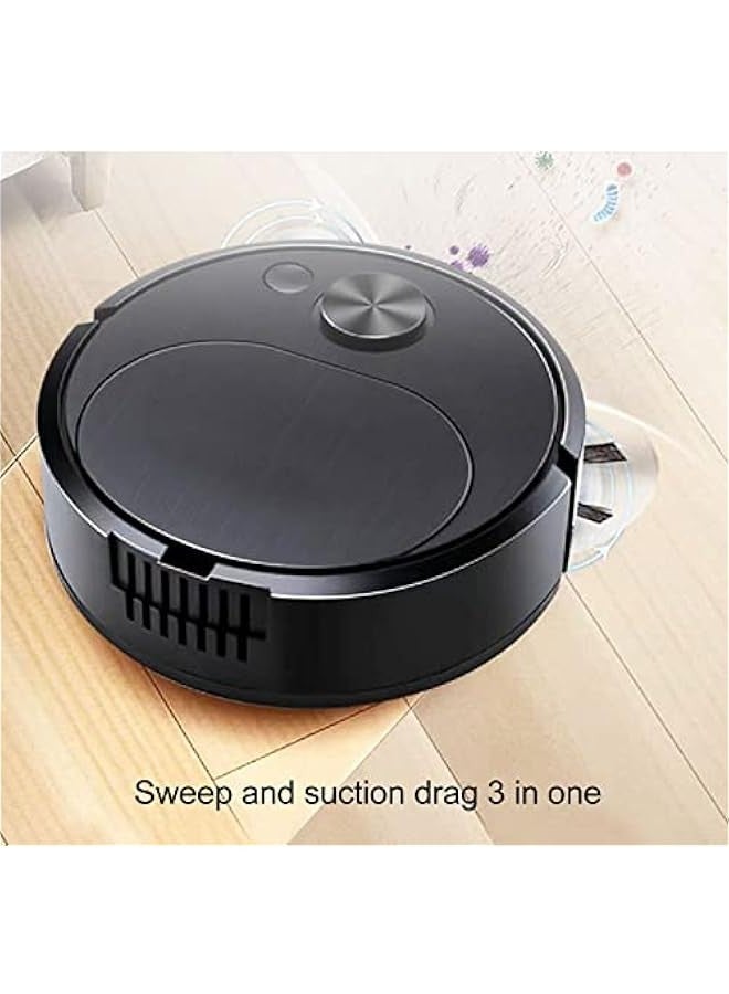 Mini robot vacuum cleaner, rechargeable sweeping vacuum smart sweeping robot for hard floor flat floor marble tile wooden floor  - Image 2