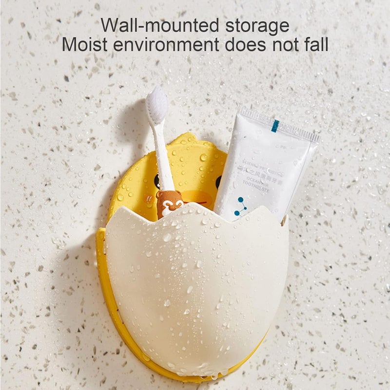 Generic Wall Mount Chick-Shape Phone/Remote Holder - Yellow - CADDY - Portable - Painted - Polypropylene - Baby Products - Image 5