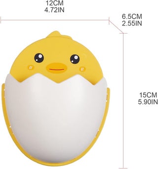 Generic Wall Mount Chick-Shape Phone/Remote Holder - Yellow - CADDY - Portable - Painted - Polypropylene - Baby Products