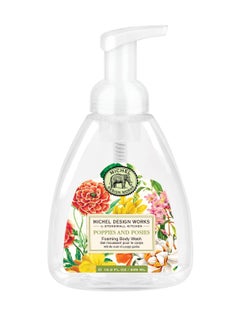 Michel Design Works Michel Design Works Foaming Body Wash, Poppies and Posies 