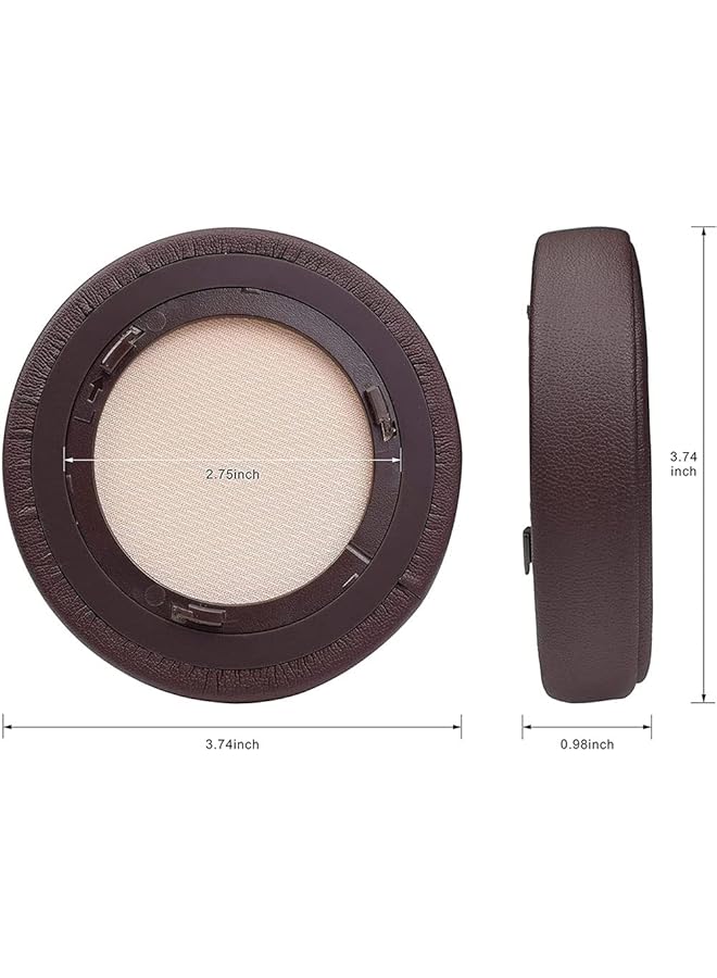 erorex Replacement Earpads For Corsair Virtuoso Rgb Wireless High Fidelity Gaming Headset Headphones Leather Earmuffs Ear Cushions Sponge Memory Foam Pads - Image 3