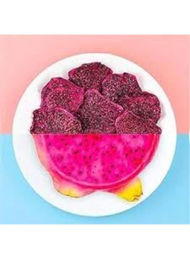tamwenatelzekrayat Dried Dragon Fruit Slices, 100% Natural Dehydrated Tropical Snack, No Added Sugar, 100g - Image 4