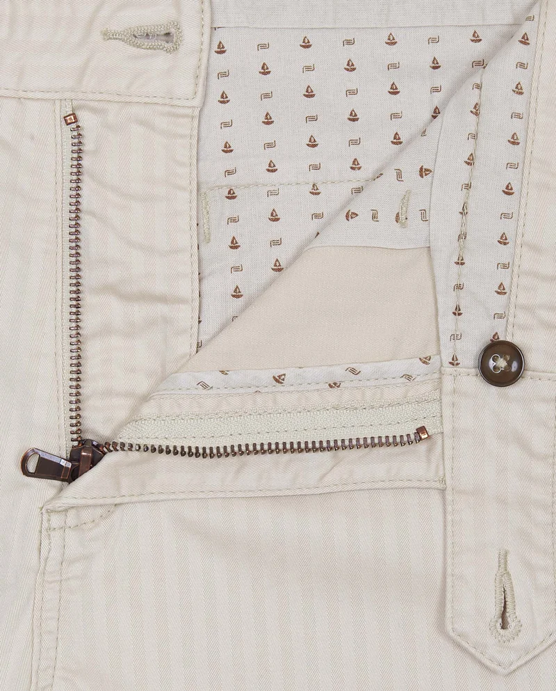 Camicissima BERMUDA SHORTS COTTON HERRINGBONE BERMUDA