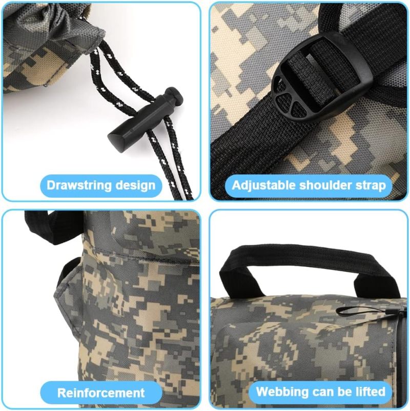 Skateboard Backpack 84cm X 32cm Weatherproof Protection Quick Secure Board Access - Adjustable Shoulder Straps Camouflage Skateboard Carrying Bag for Urban Commuters Skaters Campus Riders - Image 5