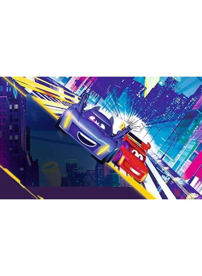 كاريرا فيرست دي سي باتويلز "تايم فور أكشن" – مجموعة مضمار سباق بطول 2.4 متر | سيارات مرخصة بمقياس 1:50 | لعبة سباق كهربائية ثنائية اللاعبين مع منعطفات وإكسسوارات | للأطفال من عمر 3 سنوات فما فوق وللكبار | موديل 20063048 - Image 5