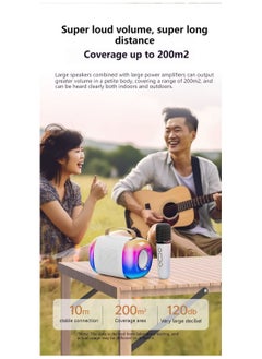 ARNOTEC ARNOTEC Mini karaoke microphone speaker home ktv bluetooth audio integrated microphone-(2 microphones)  - Image 5