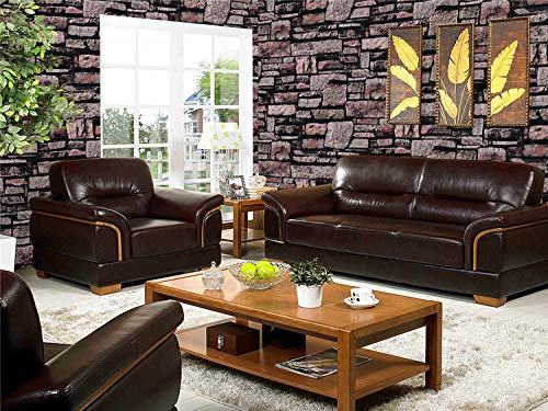 Eurotex 3D Modern Design Wallpaper, use as Wall Covering for Living Room, Living Room, Walls Grey Color Wallpaper (Roll 57 sq ft) 21802 - Image 3