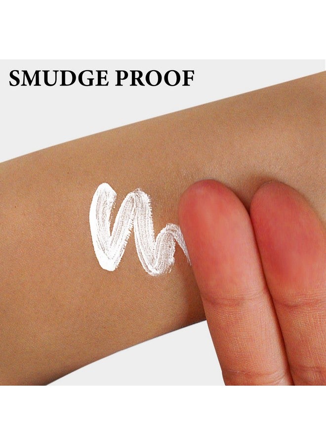 روبي كيسيز محدد عيون سائل كلاسيكي من روبي كيسز، مقاوم للتلطخ، مكياج عيون يدوم طويلًا مع أداة تطبيق بطرف لباد (عبوة واحدة، أبيض) - Image 5