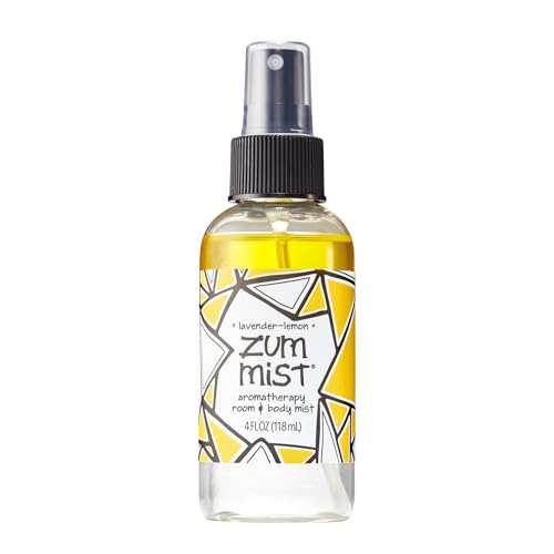 Indigo Wild Zum Mist Room & Body Spray - Aromatherapy Essential Oil Spray - Natural Body Mist & Room Spray - Lavender-Lemon Scent - 4 fl oz - Image 1