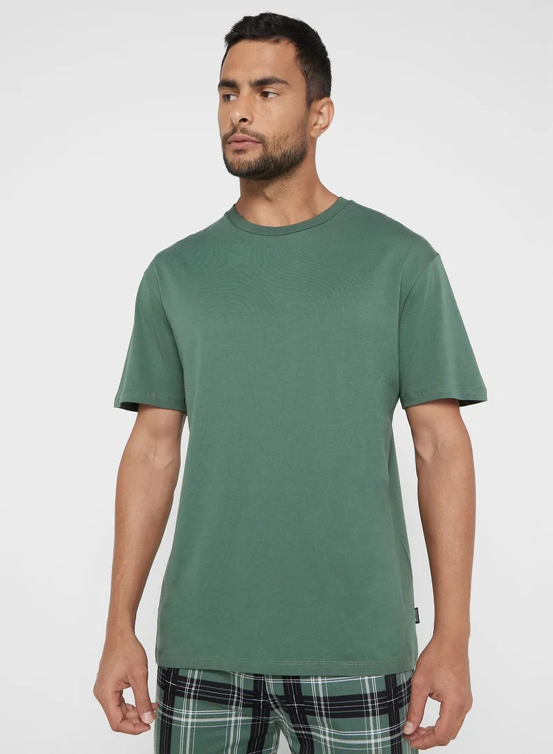 Only & Sons Checked Pyjama Set