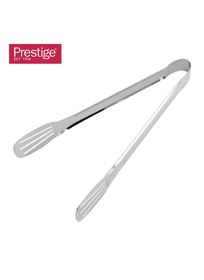 Prestige Prestige Stainless Steel Tong | Kitchen Cooking Tongs | Cooking Barbecue Grilling Food Tongs | Steak Tongs, Salad Tongs, Dessert Tongs For Buffet
