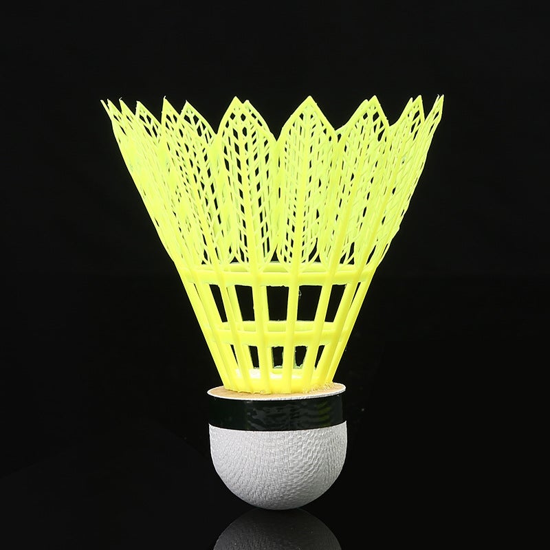 Manufacturers Supply Bionic Nylon Badminton 6 Outdoor Training Cork Ball Head Resistant To Play Elastic Badminton - Image 1