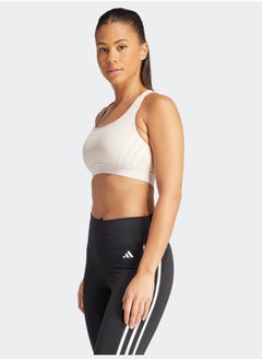Adidas Powerimpact Train Medium-Support 3-Stripes Bra  - Image 1