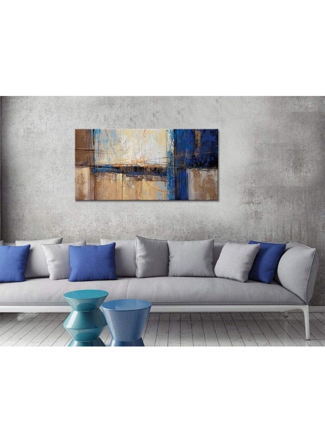 Pogusmavi Abstract Canvas Prints Wall Decor Artwork 24x48inch Multi - Image 2