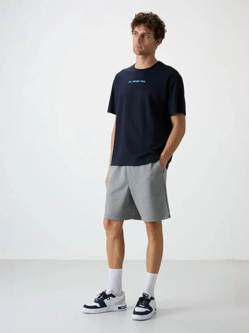 تومي لايف TOMMY Men's Cotton-polyester Sweat Shorts