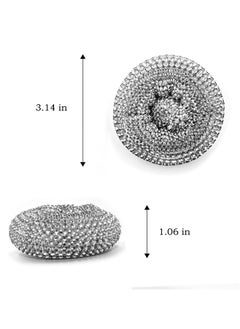 SYOSI 10 Pack Stainless Steel Sponges, Scrubbing Scouring Pad, Steel Wool Scrubber for Kitchens, Bathroom and More  - Image 3
