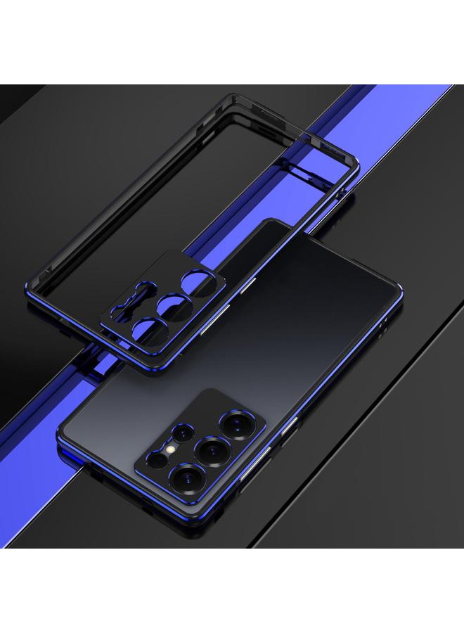 S-TOP Case For Samsung Galaxy S25 Ultra 5G Aurora Series Lens Protector + Metal Frame Phone Case - Image 1